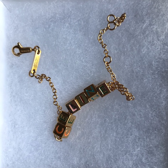 Celine colored Block bracelet - Picture 5 of 6